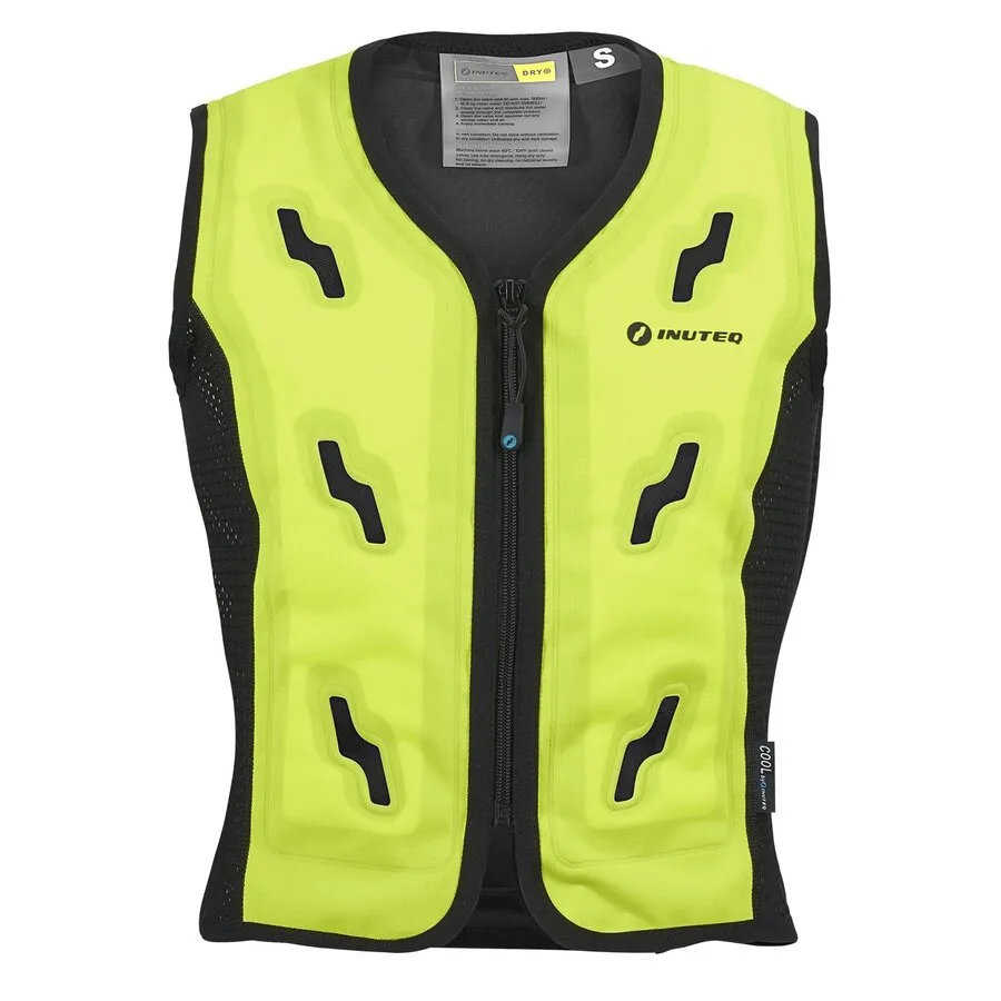 INUTEQ Bodycool Smart-X DRY Kühlweste gelb