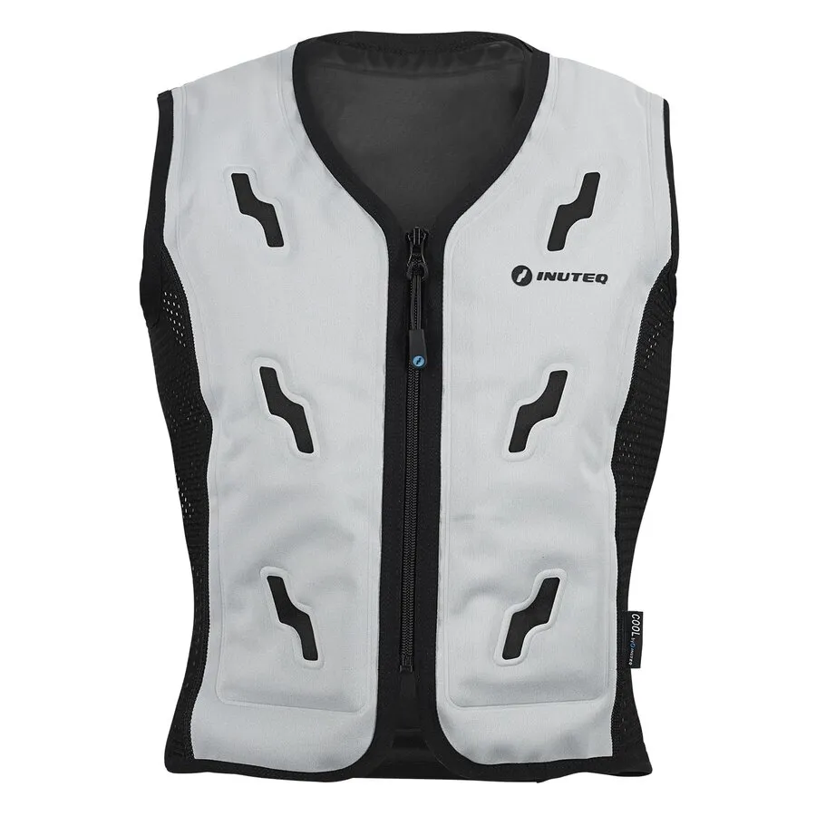 INUTEQ Bodycool Smart-X DRY Kühlweste silbergrau