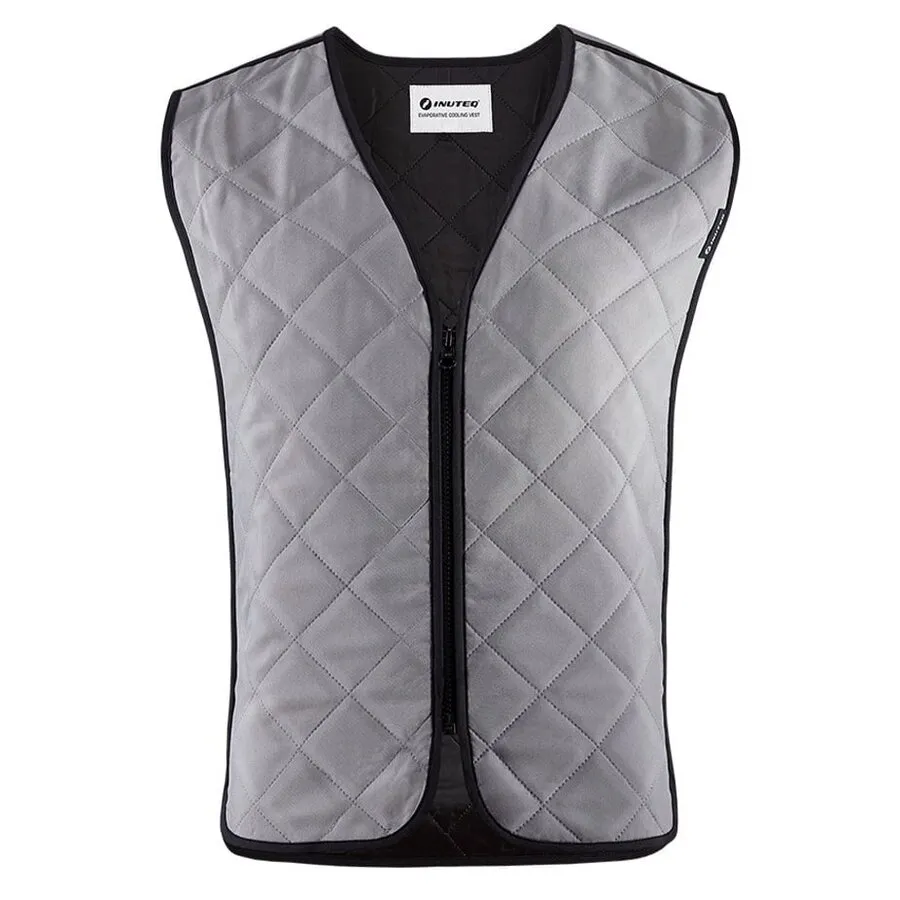 INUTEQ Bodycool Basic Kühlweste - silbergrau