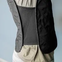 INUTEQ Bodycool Basic Kühlweste - silbergrau