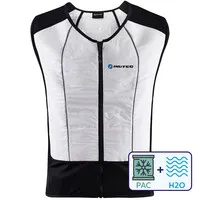 INUTEQ Bodycool Hybrid Kühlweste schwarz/weiß