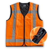 INUTEQ H2O 2BSafe Kühlweste orange mit Reißverschluss
