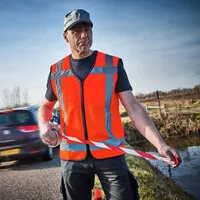INUTEQ H2O 2BSafe Kühlweste orange mit Reißverschluss