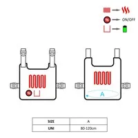 Glovii universelle elektrisch beheizbare Weste