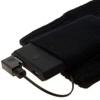 Glovii Beheizte Socken - schwarz