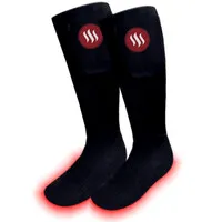 Glovii Beheizte Socken - schwarz