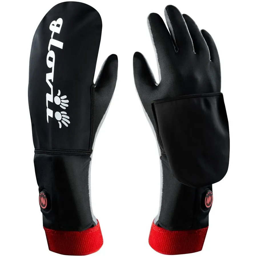 Glovii Beheizte Handschuhe mit wasserdichter Hülle - schwarz