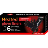 Glovii Beheizte Handschuhe mit wasserdichter Hülle - schwarz