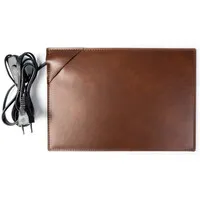 De WarmeMat™ beheizte Mausmatte 32,5 x 22,5 cm Tabak