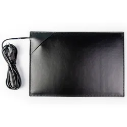 De WarmeMat™ beheiztes Mauspad 32,5 x 22,5 cm schwarz
