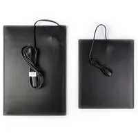 De WarmeMat™ beheiztes Mauspad 32,5 x 22,5 cm schwarz