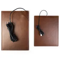 De WarmeMat™ beheizte Mausmatte USB 25x20cm Tabak