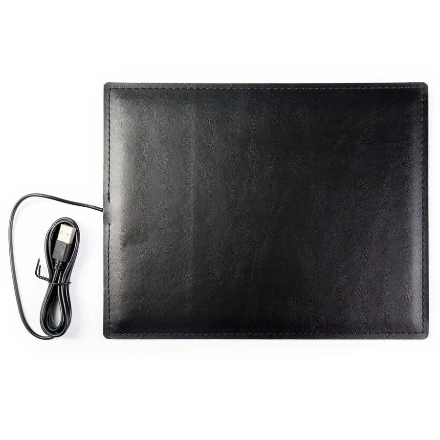 De WarmeMat™ beheizte Mausmatte USB 25x20cm schwarz