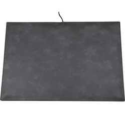 De WarmeMat™ beheizte Schreibtischunterlage Anthrazit 65x45cm