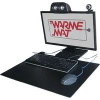 De WarmeMat™ beheizte Schreibtischunterlage Anthrazit 65x45cm