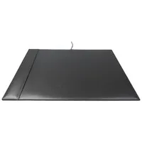 De WarmeMat™ beheizte Schreibtischunterlage schwarz 65x45cm