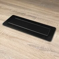 Ergopro VOLT_IN Einbau-Steckdose mit USB A+C Ladegerät schwarz