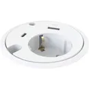 Powerdot 16 mit USB-A Ladegerät und USB-C Ø79 mm weiß