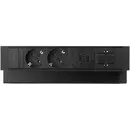 Ergopro Desk Up 2.0 - 2x Steckdose, 2x USB-Ladegerät & 2x Keystone schwarz