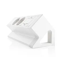 Ergopro Desk up 2.0 - 2x 230V & 2x Keystone weiß