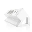 Ergopro Desk Up 2.0 - 2x 230V, 2x USB-Ladegerät - Weiß