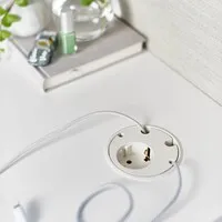 Powerdot Power mit 4 Magic Holes Ø79 mm weiß
