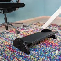 WEDO Relax-steel DIN4556 Fußstütze schwarz