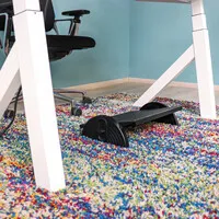 WEDO Relax-steel DIN4556 Fußstütze schwarz