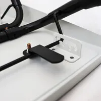 WEDO EDV DIN4556 Fußstütze hellgrau