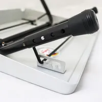 WEDO EDV DIN4556 Fußstütze hellgrau
