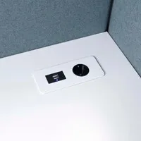 Götessons Table Top Slim USB Einbau-Steckdosenleiste Schreibtisch