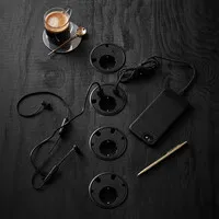 Powerdot Power mit 4 Magic Holes Ø79 mm schwarz