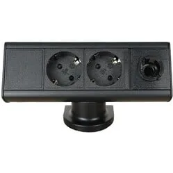 Axessline Desk - 2x Strom + Magic Hole