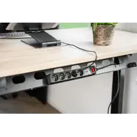 Ergopro Extend verstellbarer Kabelkanal 960 - 1660mm Weiß