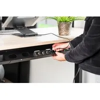 Ergopro Extend verstellbarer Kabelkanal 960 - 1660mm Weiß