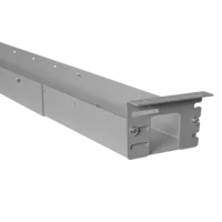 Ergopro Extend verstellbarer Kabelkanal 960 - 1660mm Silber