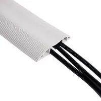 Dataflex Addit Gummibodenkanal 300 cm grau