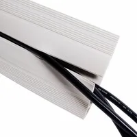 Dataflex Addit Gummibodenkanal 300 cm grau