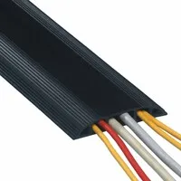 Dataflex Addit Gummibodenkanal 300 cm schwarz