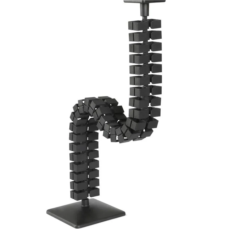 Ergopro Slim Kabelschlauch + Fuß schwarz