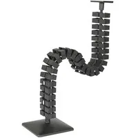 Ergopro Slim Kabelschlauch + Fuß schwarz