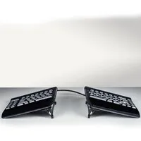 Kinesis Freestyle2 VIP3 Tastatur-Erhöhungen und Handballenauflagen