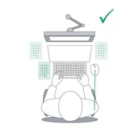 Goldtouch Ziffernblock weiss