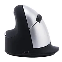 R-Go HE Mouse Large kabellose linkshändige ergonomische Maus