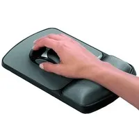 Fellowes Premium Gel verstellbare Mausmatte mit Handgelenkauflage Graphit