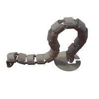 Ergopro spine kabelspirale mit fuss silbergrau