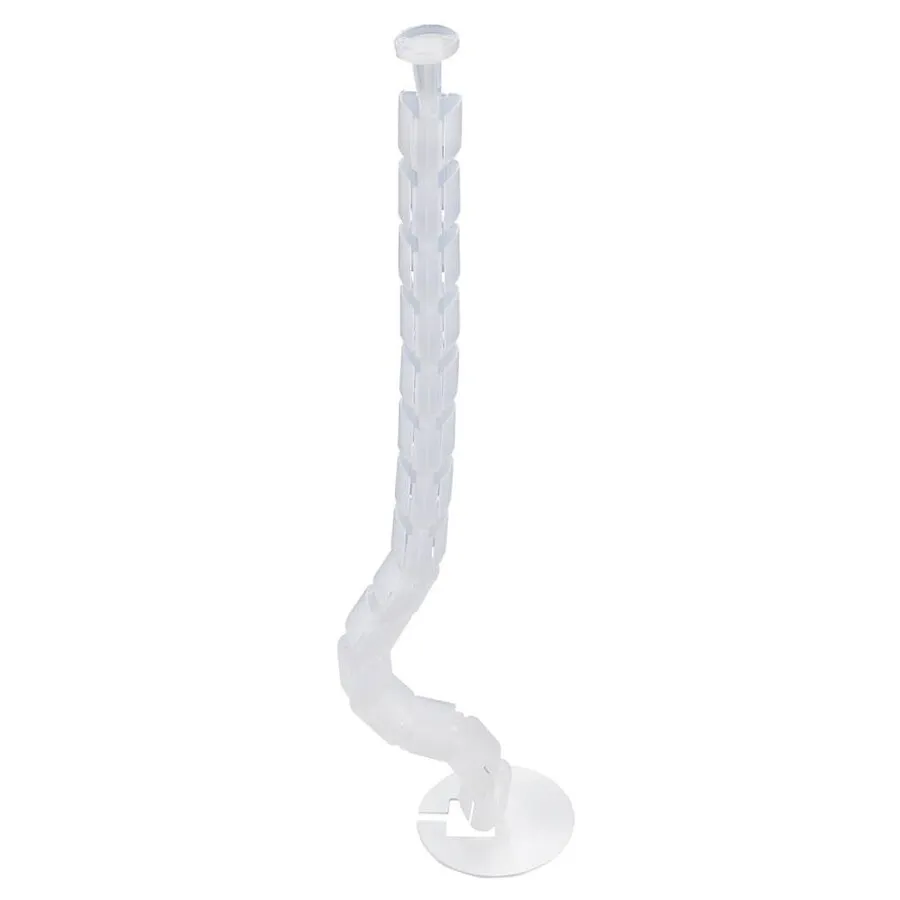 Ergopro spine kabelspirale mit fuss weiss