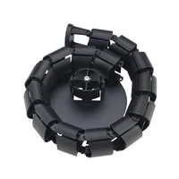 Ergopro spine kabelspirale mit fuss schwarz