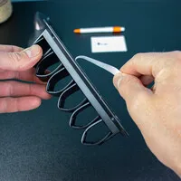 KlipZ selbstklemmende Kabelklemme schwarz