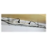 Caba Kabelkanal silber 80 x 11 x 95 cm
